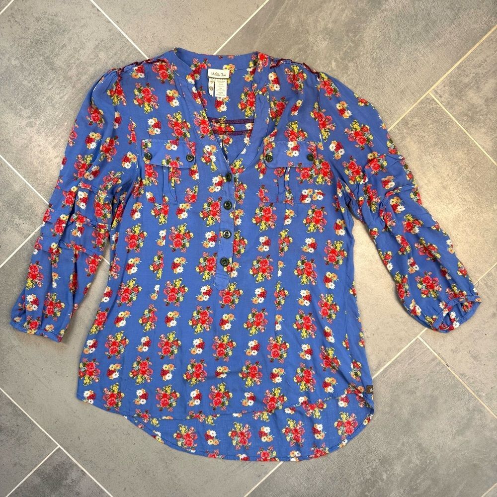 Matilda Jane "Finley" Blouse Secret Fields Fall Small